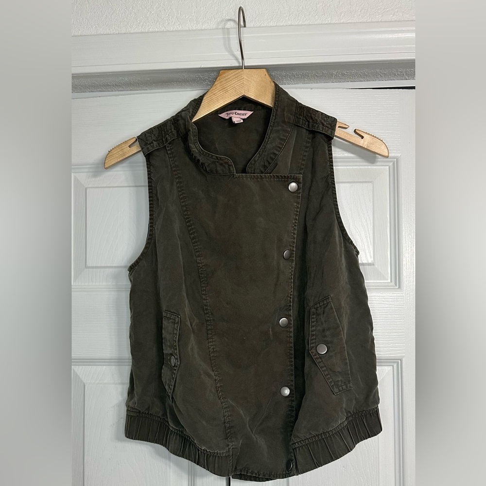 Juicy Couture Dark Green Vest